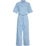 Moss Copenhagen Mschshayla 2 4 jumpsuit blue wash