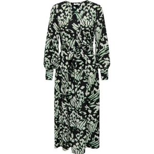 Jacqueline de Yong - Lesley - Midi Wrap Dress - Polyester - All Over Print