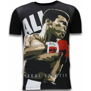 Local Fanatic Muhammad ali digital rhinestone t-shirt