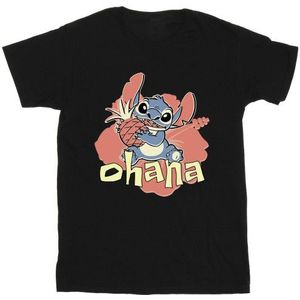 Li-cense Disney heren lilo en stitch ohana ananas t-shirt