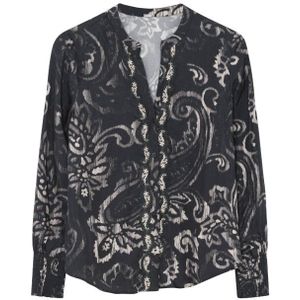 Gustav, Dames, Blouses & Shirts, Grijs, Maat: XS