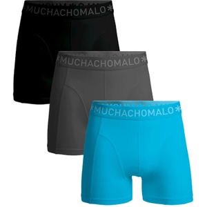 Muchachomalo Heren 3-pack boxershorts effen