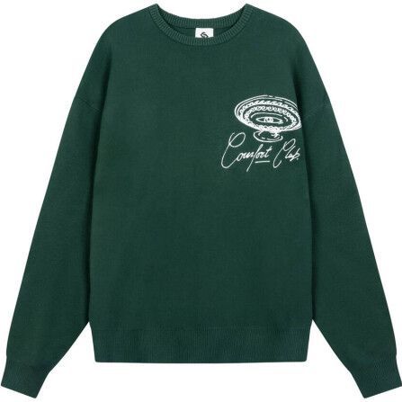 Comfort Club - CC-52026 - Pullover - Midden Groen - Heren Vest