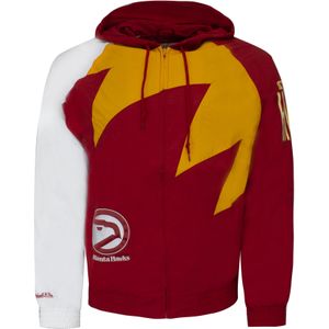Mitchell & Ness - Atlanta Hawks - Heren Jas - Haaientand Capuchonjas