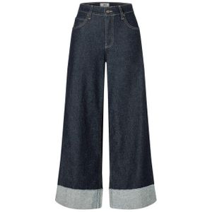MAC - NEVADA - Jeans - Donkerblauw - Wide Leg - Mid Waist