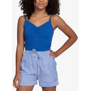 Nik & Nik Meisjes short aava azure blue off white