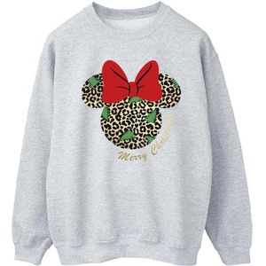 Li-cense Disney heren minnie mouse luipaard kerst sweatshirt