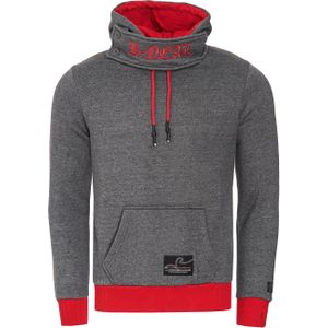 Rusty Neal - Sweatshirt - Normale Pasvorm - Met Hoge Kraag en Capuchon