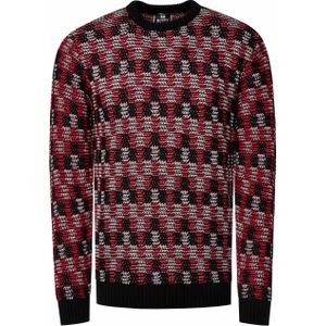 Rusty Neal - Gebreide Trui - Ronde Hals - Casual Pasvorm