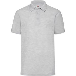Fruit of the Loom - Poloshirt - Eenvoudig - Zwart - 65% Polyester 35% Katoen