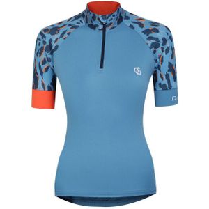 Dare2b - Follow Through - Fietstrui - Luipaardprint - Q-Wic Stof, Anti-Odour, Lichtgewicht, Sneldrogend