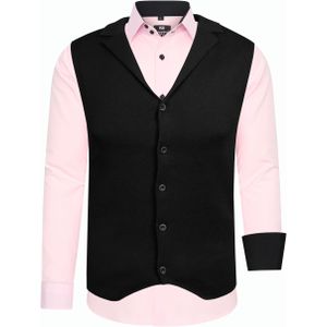 Shirt met vest set van 2