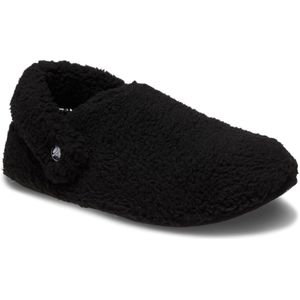 Crocs - Classic Clog Cozzzy - Pantoffel - Black - Pluche Imitatielammy