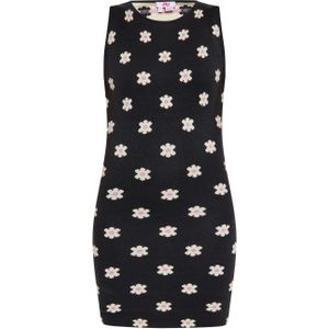 Mymo Jurk Dames ZWARTE ROOM PAARS