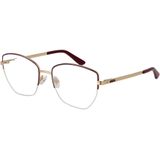Guess - Geometric Half-Rim Frame - Bril - Paars - Dames
