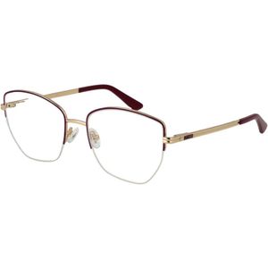 Guess - Geometric Half-Rim Frame - Bril - Paars - Dames
