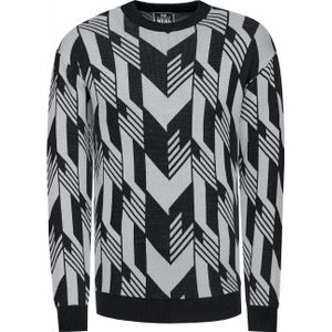Rusty Neal - Gebreide Trui - Casual - Multicolor - 75% Polyacryl, 25% Katoen
