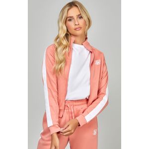 SikSilk - Tapered Track Top - Coral