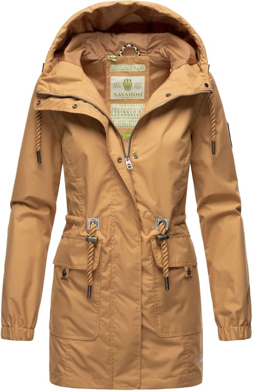 Navahoo - Neophee - Dames Overgangsjas - Licht Getailleerd - Met Capuchon