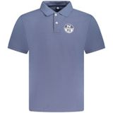 North Sails - Polo met Korte Mouwen - Blauw - Katoen