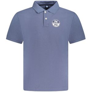 North Sails - Polo met Korte Mouwen - Blauw - Katoen