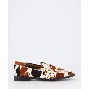 Gibaldi Dames leopard loafer
