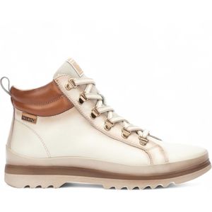 Pikolinos - Vigo - Enkellaarsjes - Wit - Leren - Dames