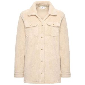 HV Society - HVSDani - Blouse - Beige - Effen - Halslijn Polokraag