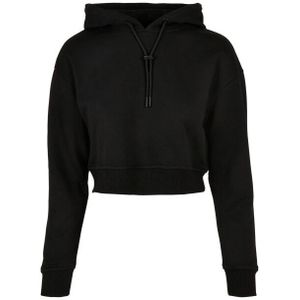 Urban Classics Dames terrycloth korte hoodie