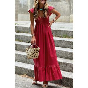 Rimpelcorselet Maxi Jurk