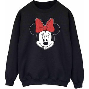 Li-cense Disney dames minnie mouse hoofd sweatshirt