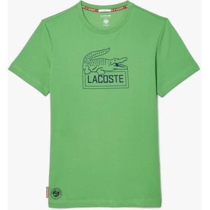 Lacoste - Sport Roland-Garros Edition - Tennis T-shirt - Groen - Ultra Dry