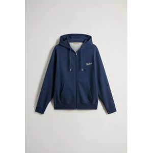 Woolrich Mouline full zip hoodie melton