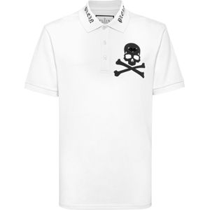 Polo - T-Shirt - Schedel & Beenderen