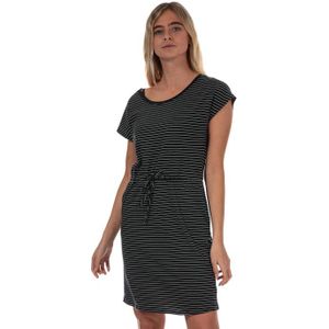 Vero Moda - April - Gestreepte Jurk - Zwart-Wit