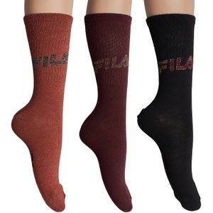 Pakket-3 Lange Katoenen Sokken F3268 voor Dames