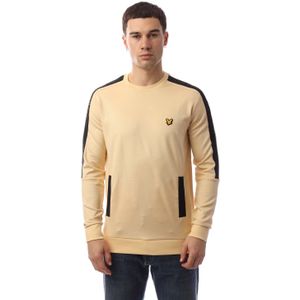 Lyle And Scott - Pocket Branded Crew Sweatshirt - Geel - Heren