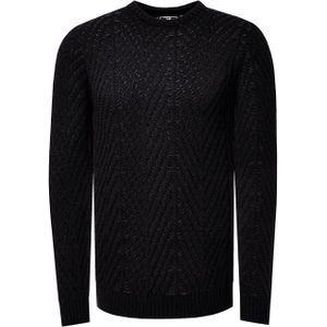 Rusty Neal - Grof Gebreide Trui - Ronde Hals - Heren