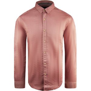 Scotch & Soda - Slim - Overhemd - Roze - Katoen