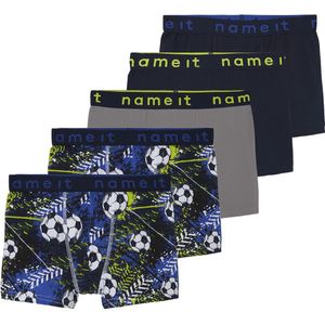 Name It Kinder boxershorts jongens nkmkays voetbal print 5-pack