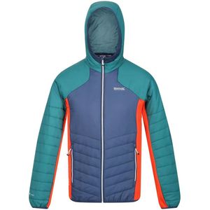 Regatta - Heren Trutton Hooded Soft Shell Jacket - Groen - Elastaan, Polyamide, Polyester