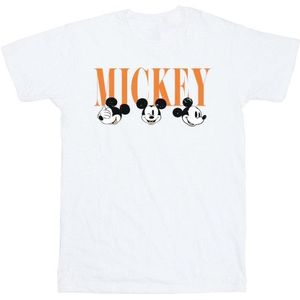 Li-cense Disney heren mickey mouse gezichten t-shirt