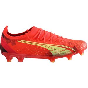 Puma - Ultra Ultimate - Voetbalschoenen - Oranje - Materiaal: ULTRAWEAVE