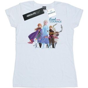 Li-cense Disney dames frozen 2 lood met moed katoenen t-shirt