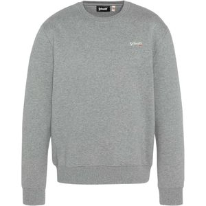 Schott - SWCASUAL1 - Sweatshirt - Grijs - Katoen