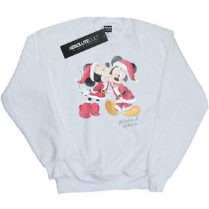 Li-cense Disney heren mickey en minnie kerstmis kus sweatshirt