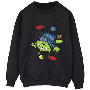 Li-cense Disney dames toy story kerstverlichting aliens sweatshirt