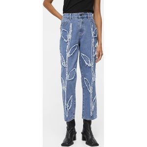 Object Objmoji fray mw ankle jeans e aw fa