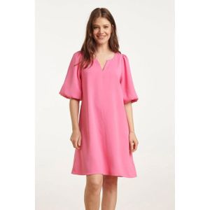 Smashed Lemon - 25152 - Kort Jurk - Roze - Ballonmouwen