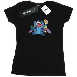 Li-cense Disney dames lilo and stitch munchies katoenen t-shirt